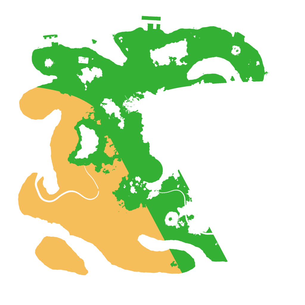 Biome Rust Map: Procedural Map, Size: 3250, Seed: 612337052