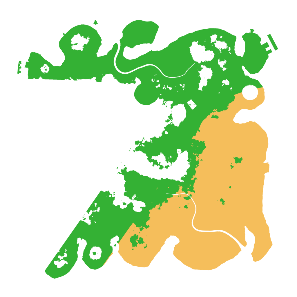 Biome Rust Map: Procedural Map, Size: 3500, Seed: 1447686389