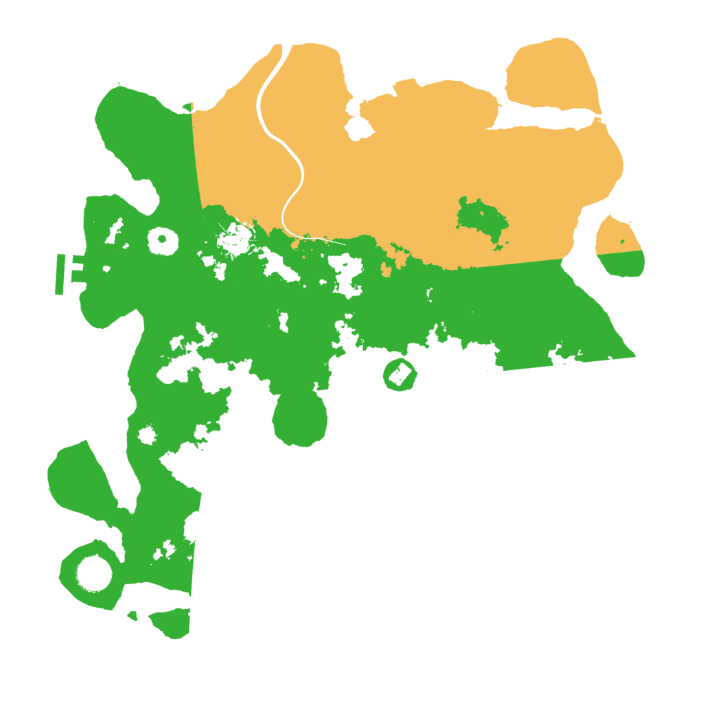 Biome Rust Map: Procedural Map, Size: 3500, Seed: 2000592360