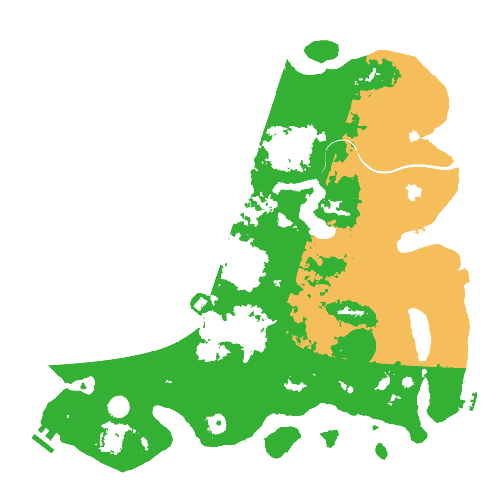 Biome Rust Map: Procedural Map, Size: 4000, Seed: 1994325997