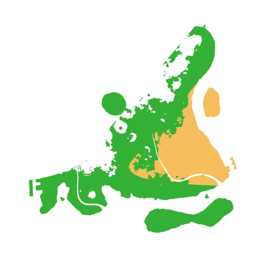 Biome Rust Map: Procedural Map, Size: 3000, Seed: 635763