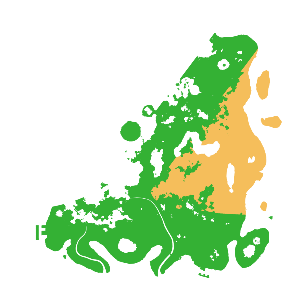 Biome Rust Map: Procedural Map, Size: 4000, Seed: 82224869