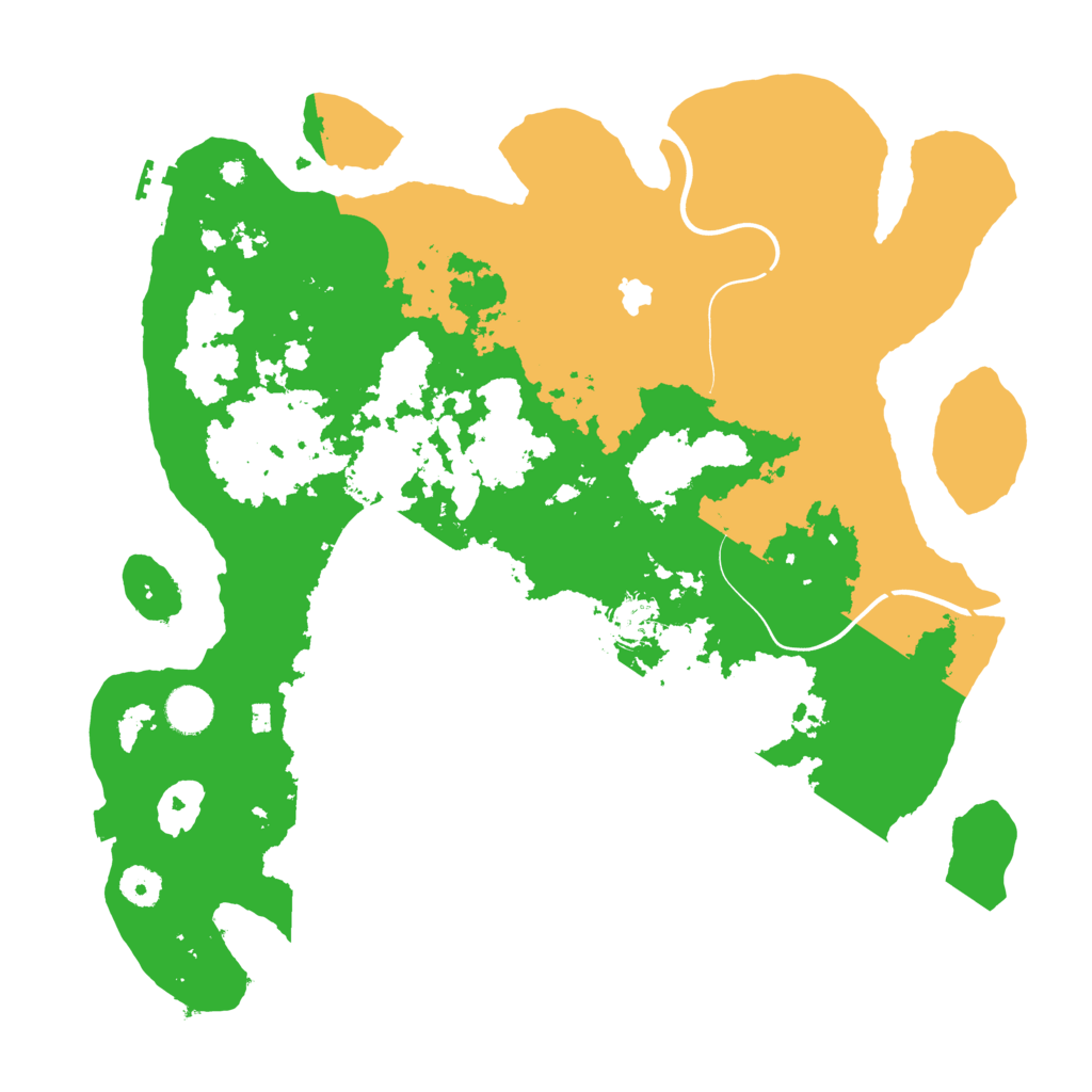 Biome Rust Map: Procedural Map, Size: 4000, Seed: 1610375096