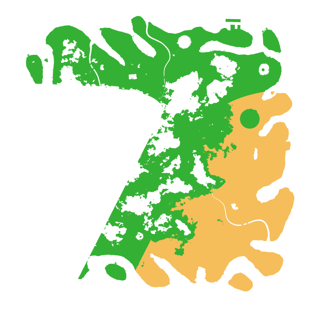 Biome Rust Map: Procedural Map, Size: 4250, Seed: 606296169