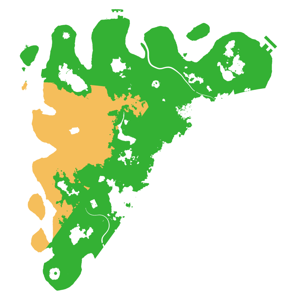 Biome Rust Map: Procedural Map, Size: 4000, Seed: 198489117
