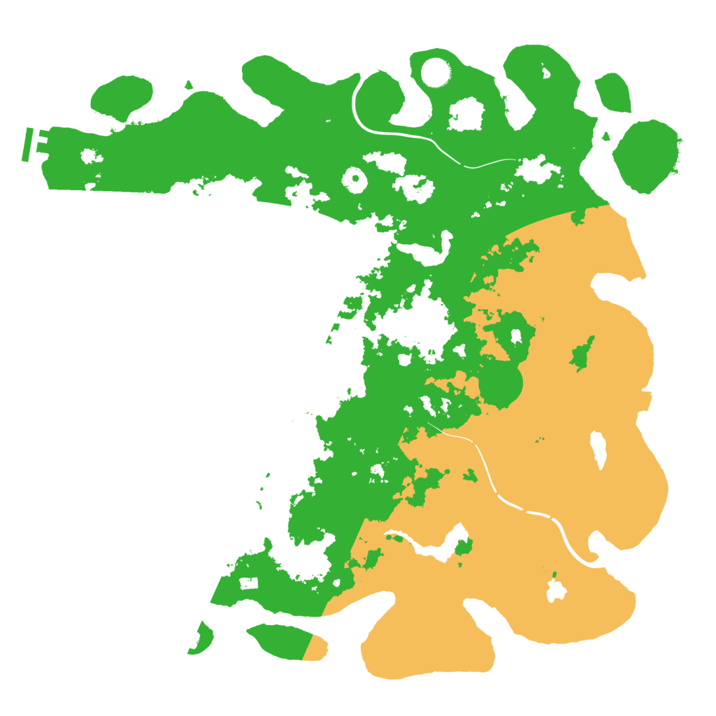 Biome Rust Map: Procedural Map, Size: 4250, Seed: 453163745
