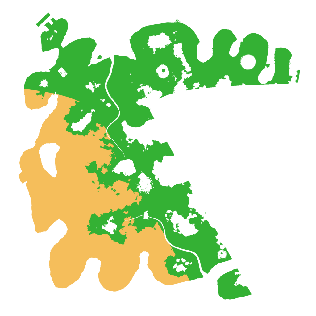 Biome Rust Map: Procedural Map, Size: 3700, Seed: 1890584795