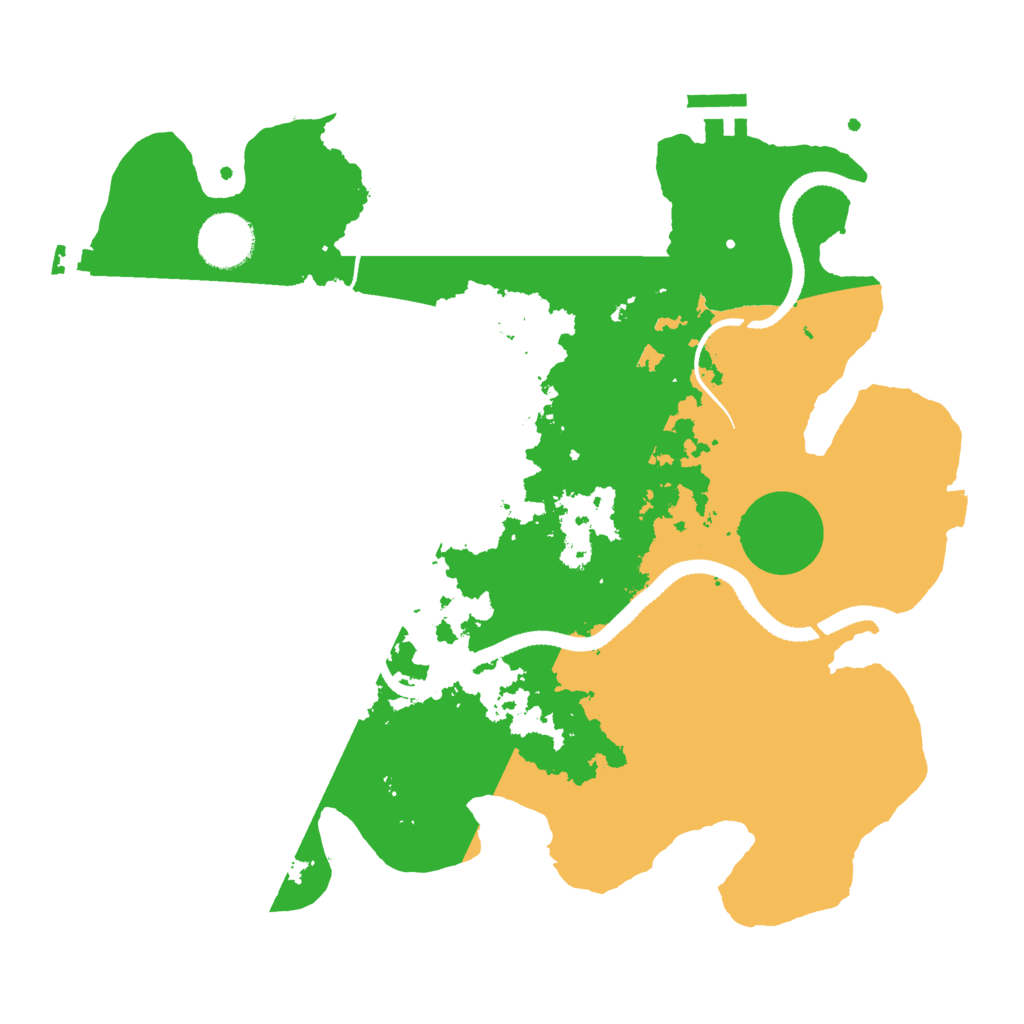 Biome Rust Map: Procedural Map, Size: 3250, Seed: 1577335987