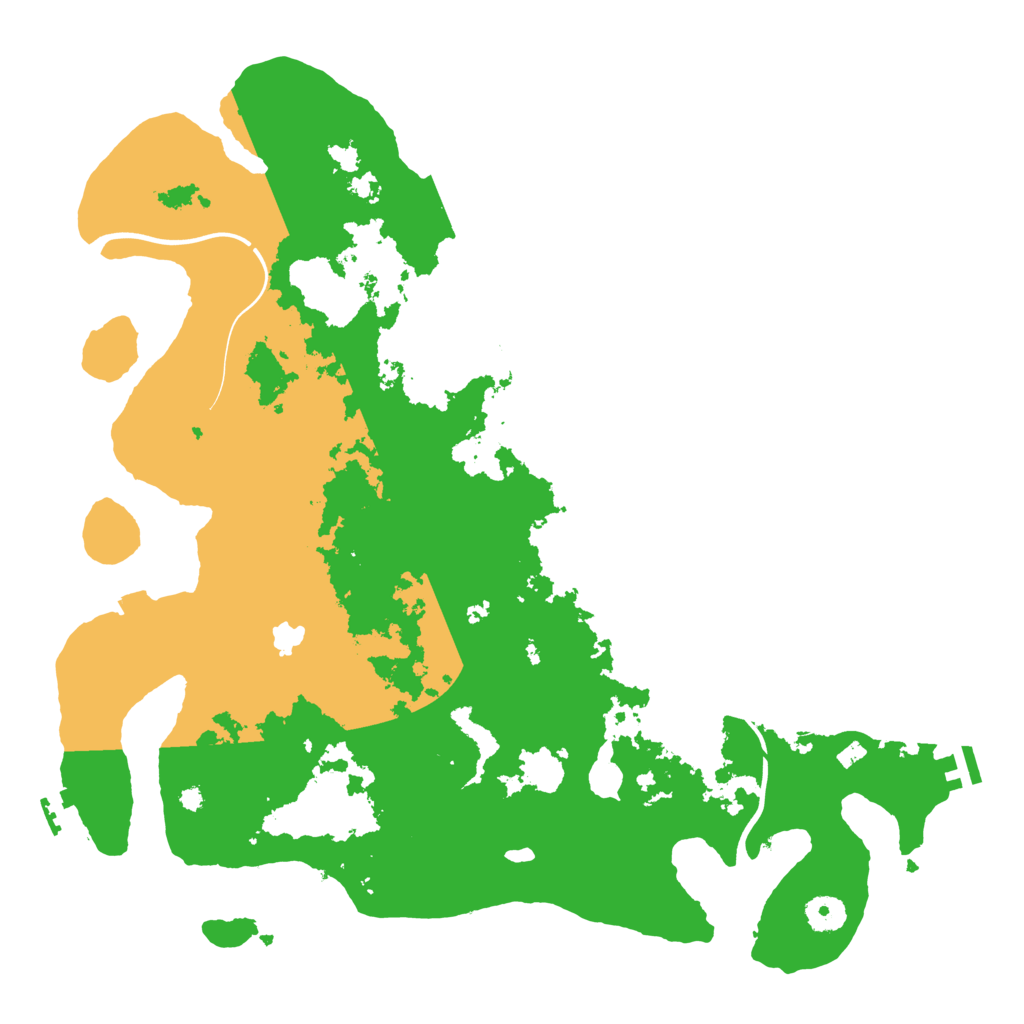 Biome Rust Map: Procedural Map, Size: 4000, Seed: 343724