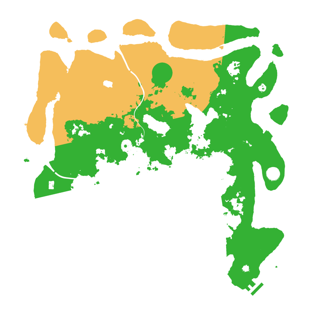 Biome Rust Map: Procedural Map, Size: 4000, Seed: 1702955361