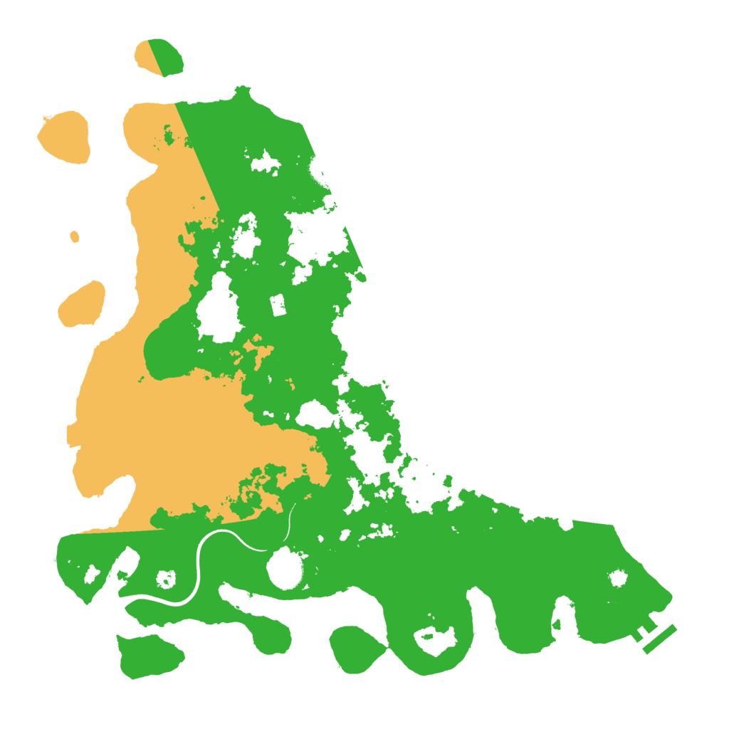 Biome Rust Map: Procedural Map, Size: 3750, Seed: 174530029