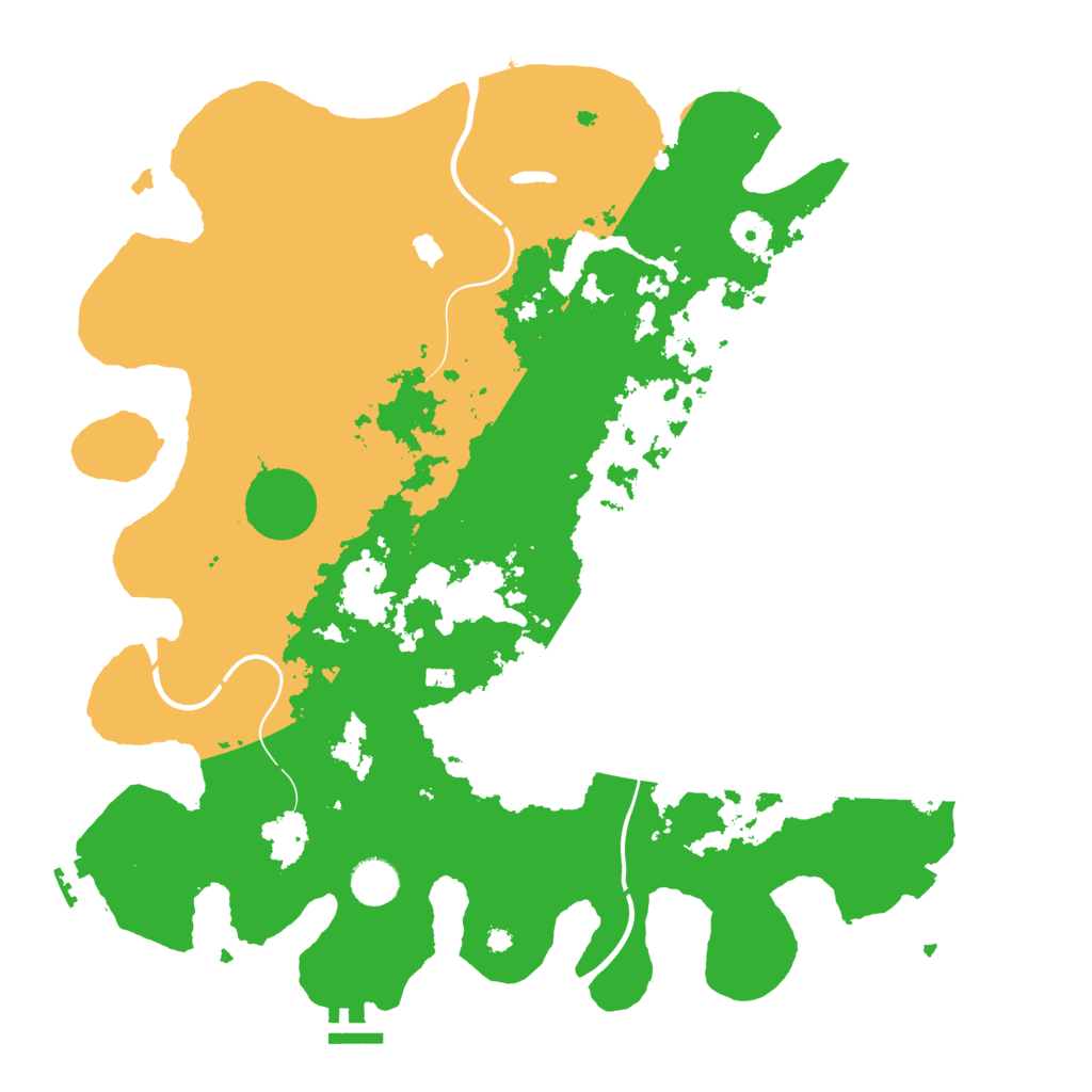 Biome Rust Map: Procedural Map, Size: 4050, Seed: 1651087679