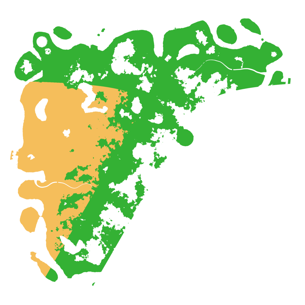 Biome Rust Map: Procedural Map, Size: 5000, Seed: 110342874