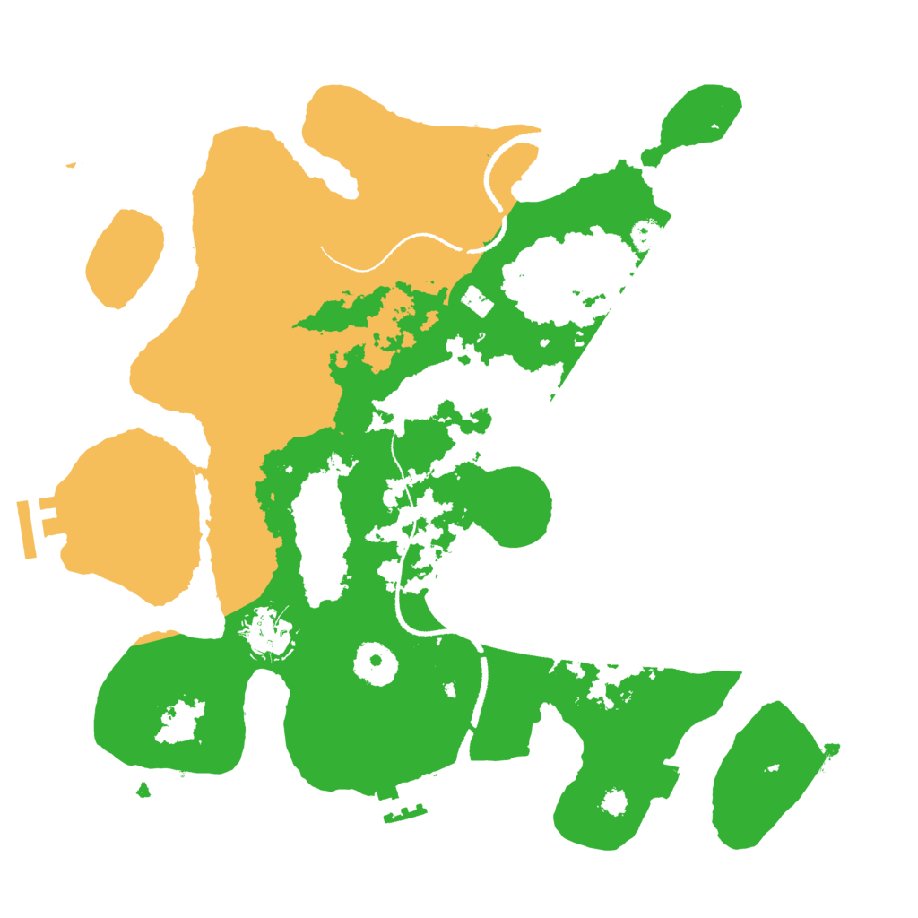 Biome Rust Map: Procedural Map, Size: 3200, Seed: 981220268