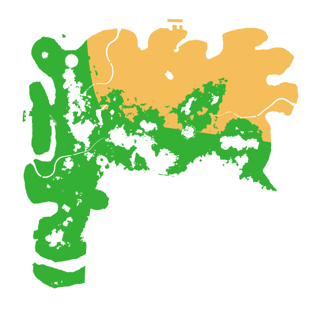 Biome Rust Map: Procedural Map, Size: 4250, Seed: 774476094