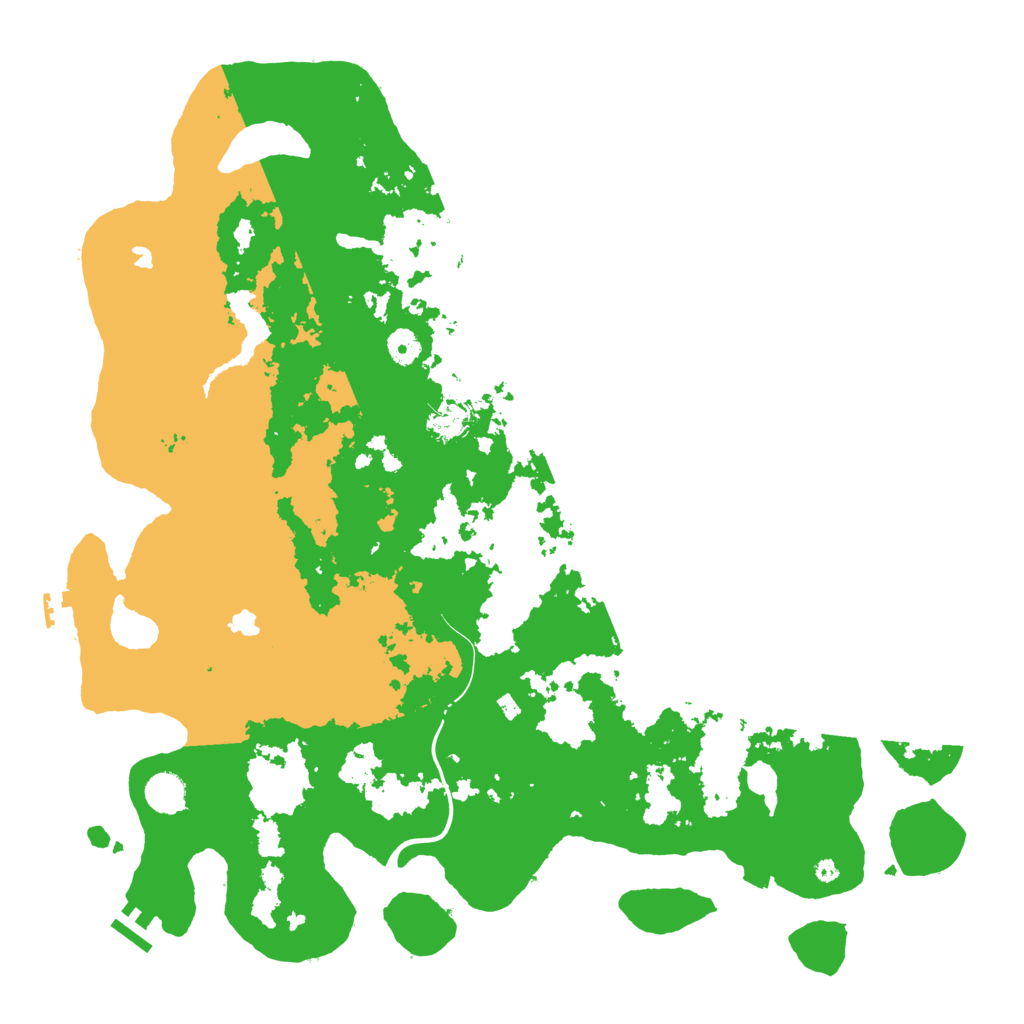 Biome Rust Map: Procedural Map, Size: 4500, Seed: 498009980