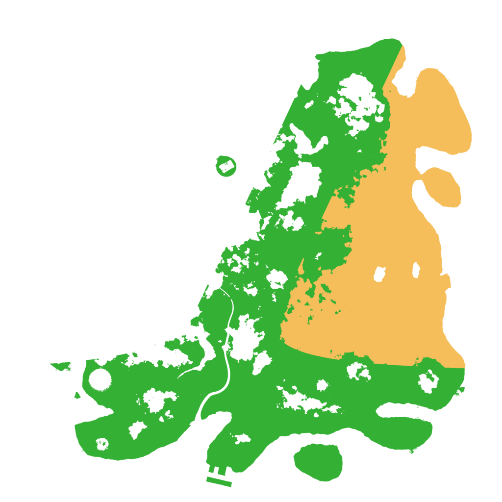 Biome Rust Map: Procedural Map, Size: 4000, Seed: 813802982
