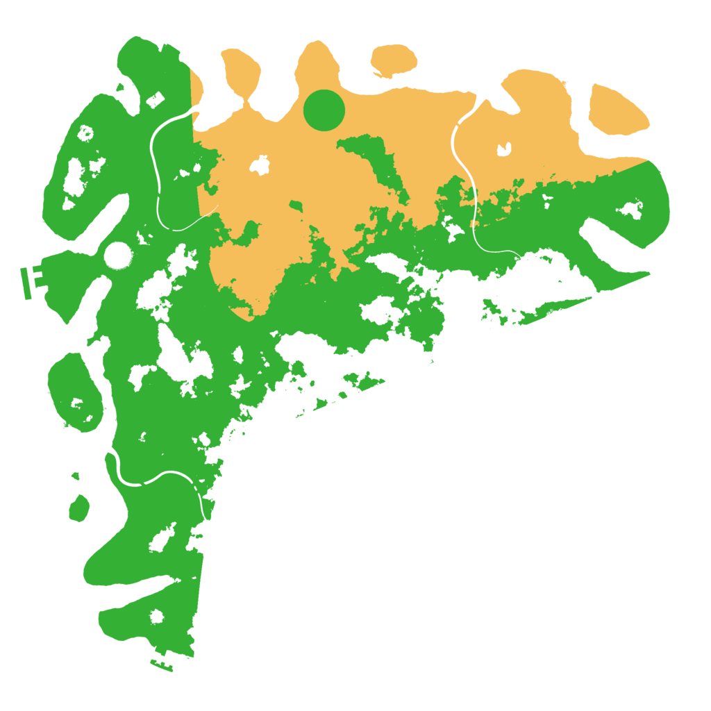 Biome Rust Map: Procedural Map, Size: 4500, Seed: 1474653217
