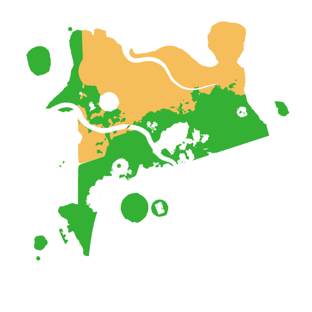 Biome Rust Map: Procedural Map, Size: 3000, Seed: 333113186