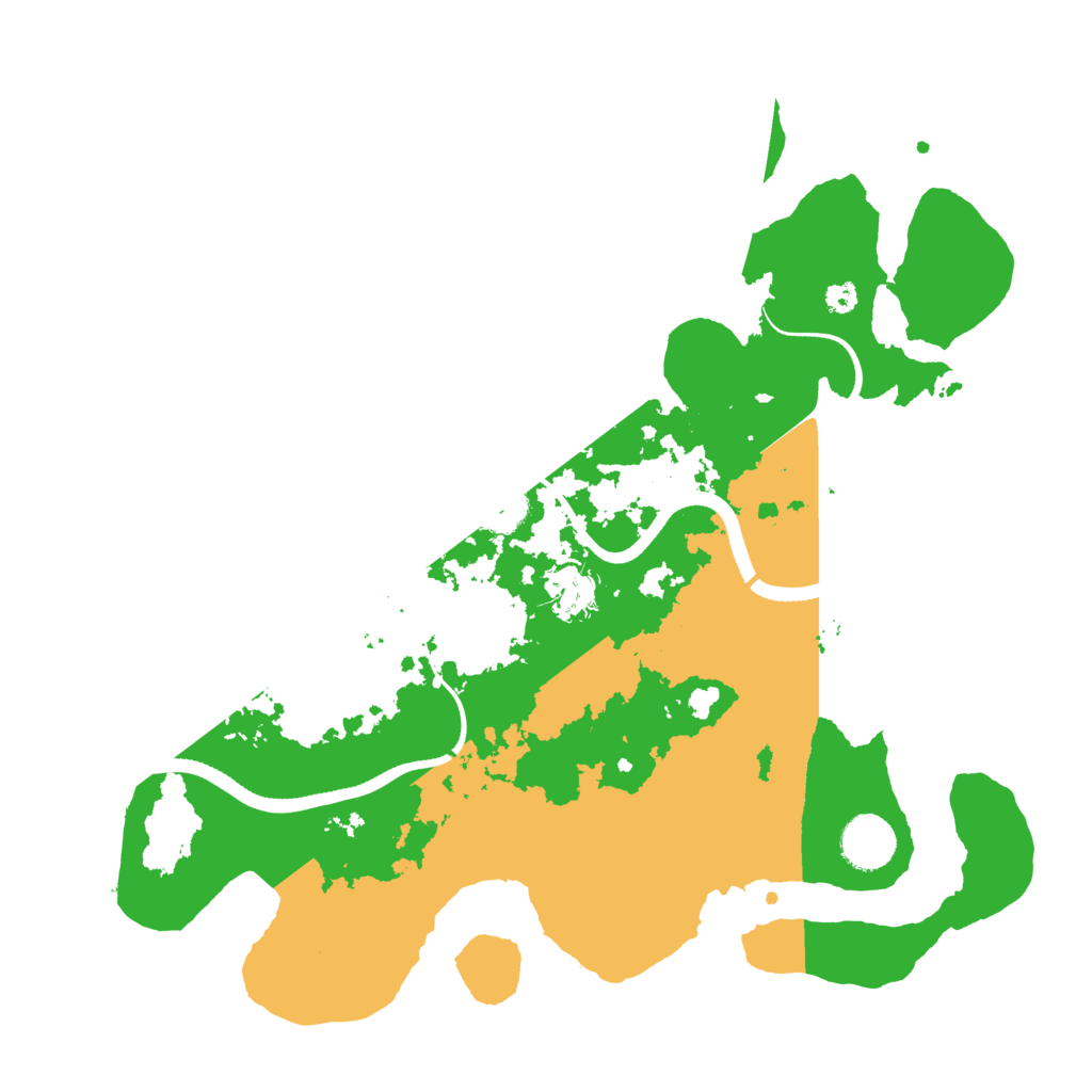 Biome Rust Map: Procedural Map, Size: 3500, Seed: 2101710989