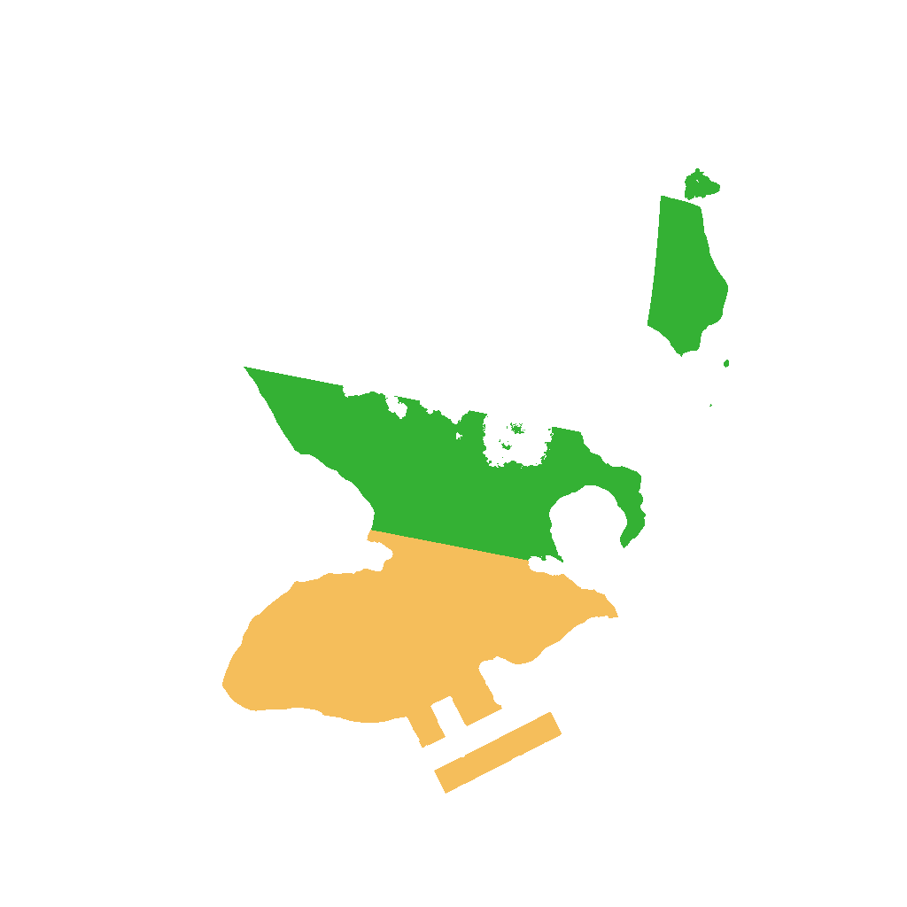 Biome Rust Map: Procedural Map, Size: 1400, Seed: 11