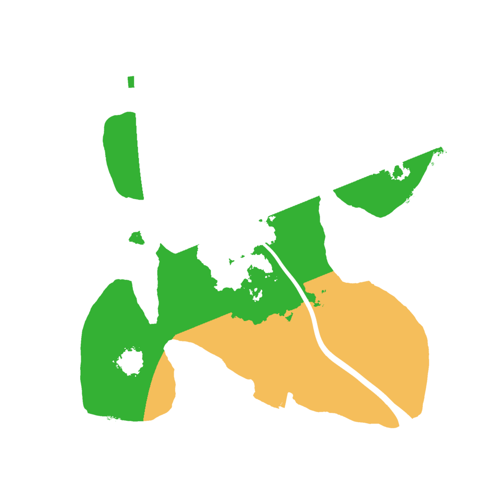 Biome Rust Map: Procedural Map, Size: 1750, Seed: 5