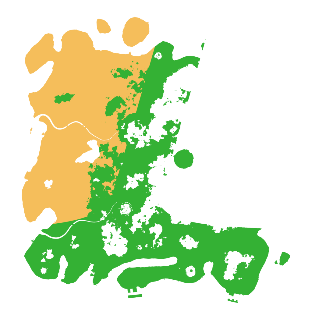 Biome Rust Map: Procedural Map, Size: 4499, Seed: 1508414353