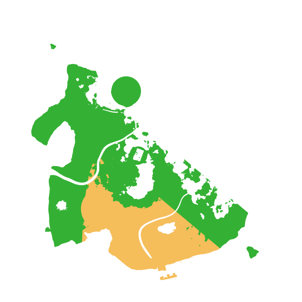 Biome Rust Map: Procedural Map, Size: 2700, Seed: 512322