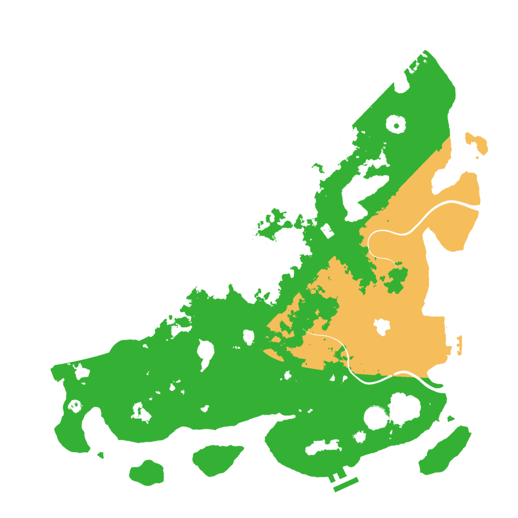Biome Rust Map: Procedural Map, Size: 4000, Seed: 920940593
