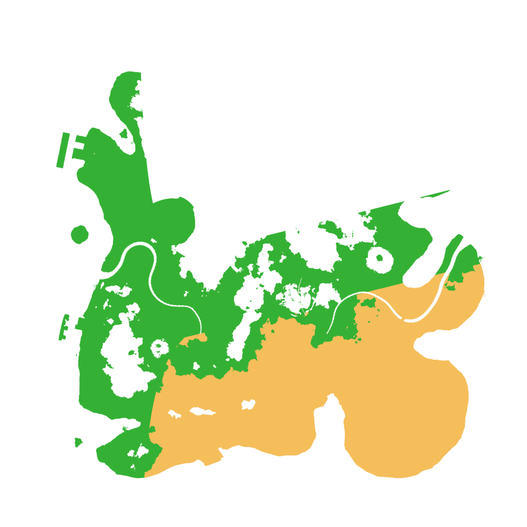 Biome Rust Map: Procedural Map, Size: 3000, Seed: 26298