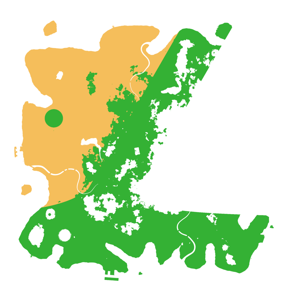Biome Rust Map: Procedural Map, Size: 4250, Seed: 6791646