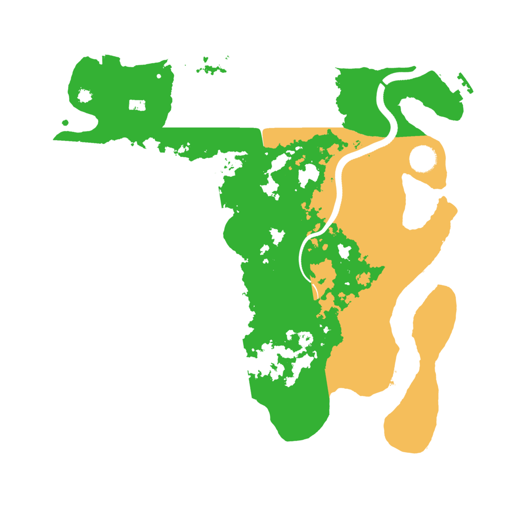 Biome Rust Map: Procedural Map, Size: 3325, Seed: 67321