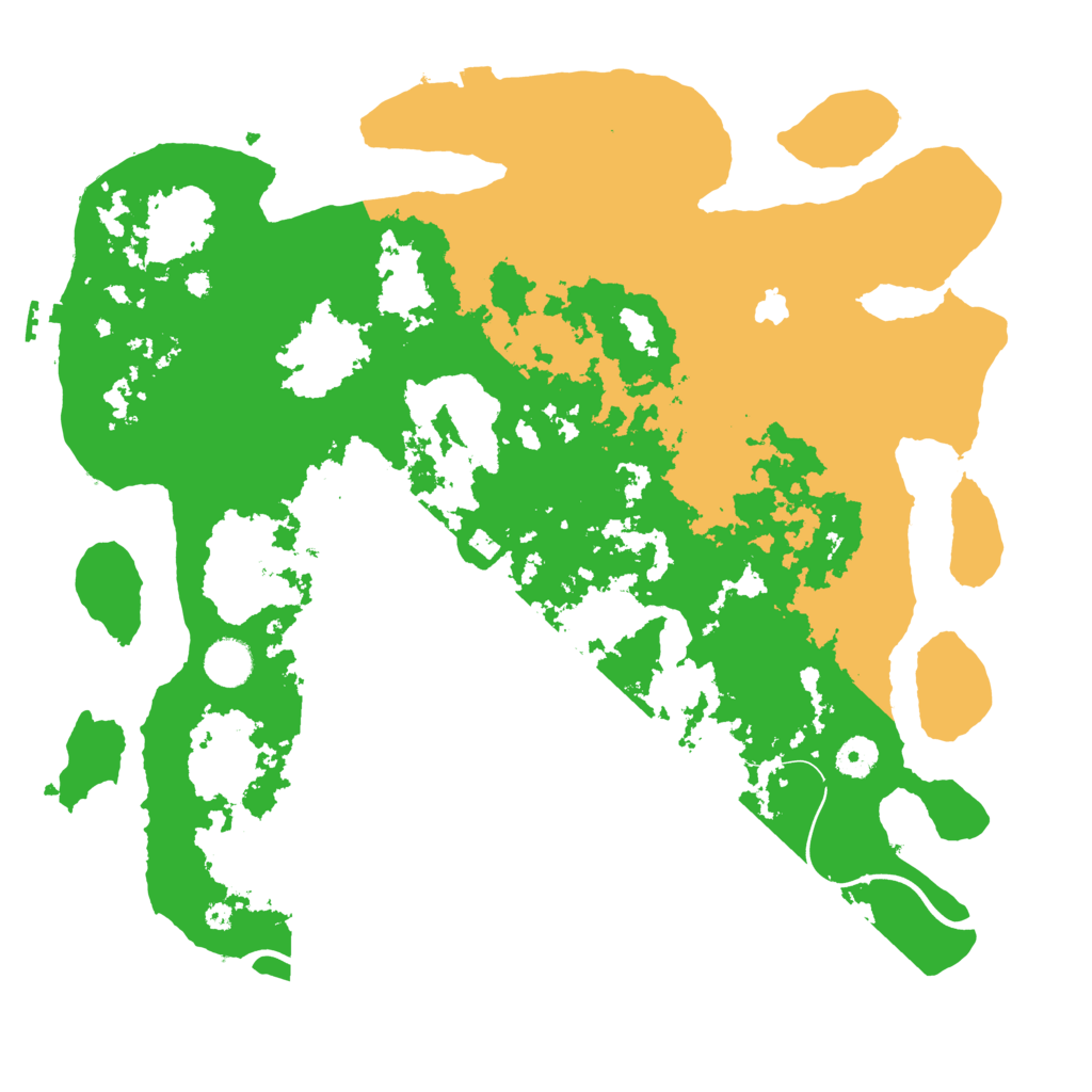 Biome Rust Map: Procedural Map, Size: 4000, Seed: 752956801
