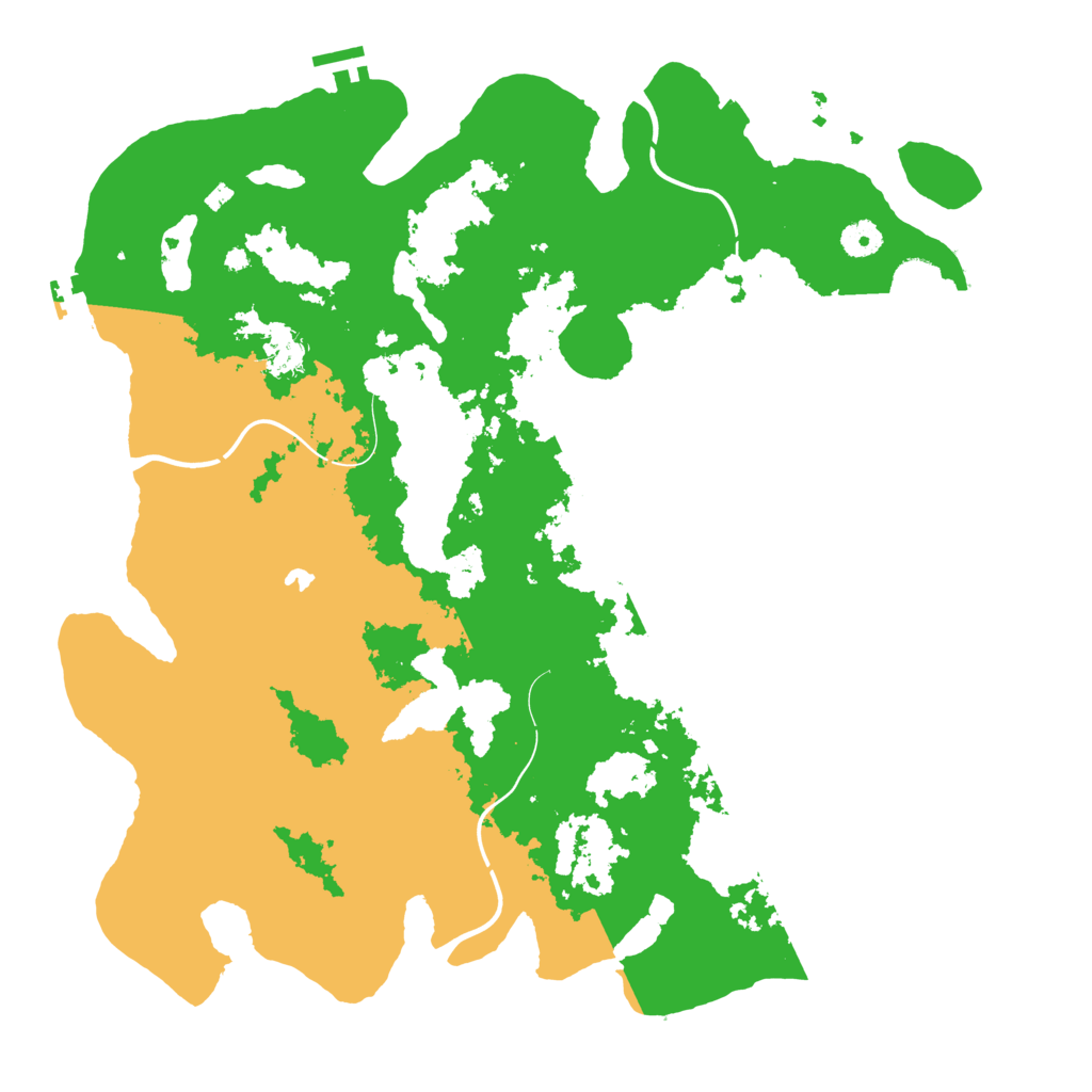 Biome Rust Map: Procedural Map, Size: 4250, Seed: 1553786282