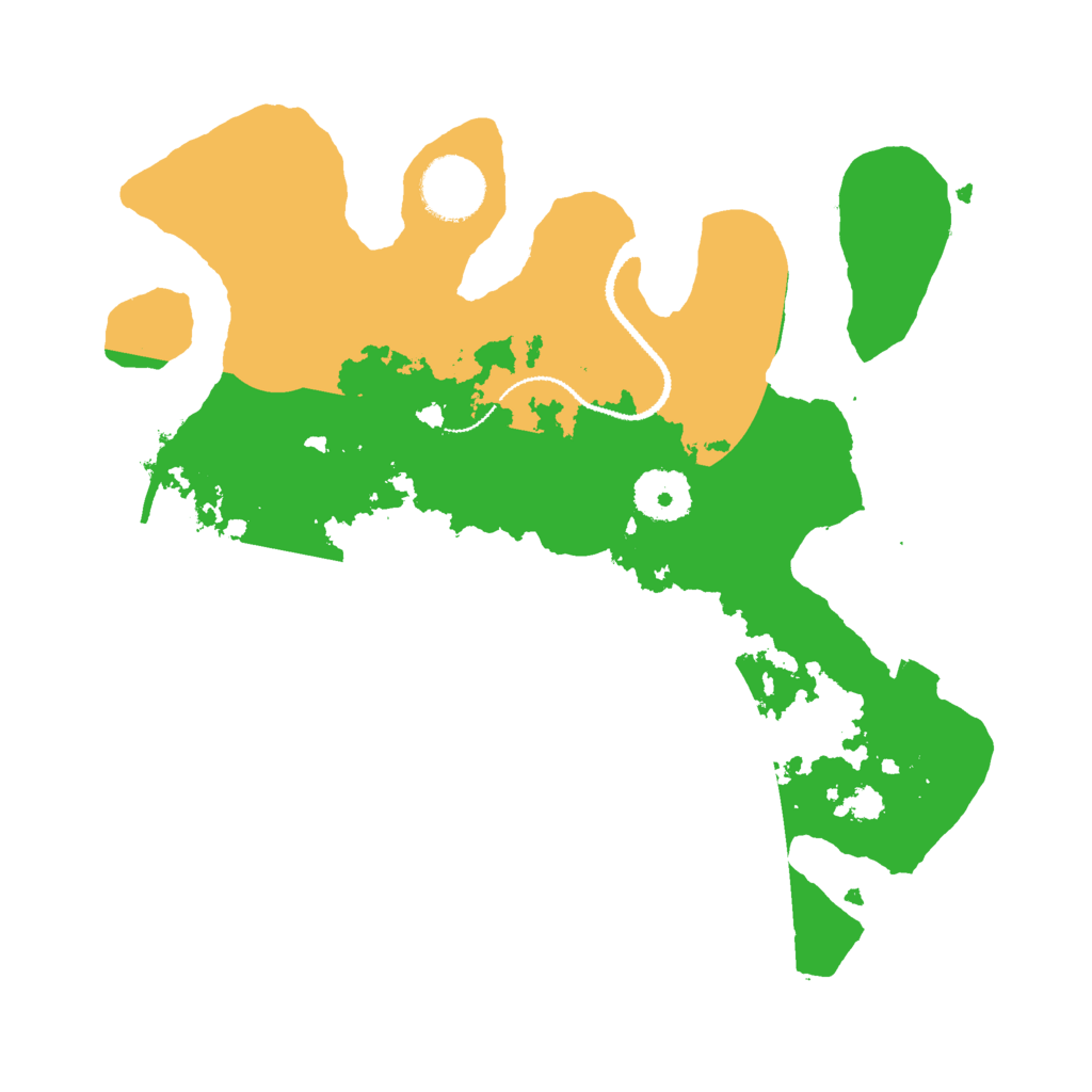 Biome Rust Map: Procedural Map, Size: 3000, Seed: 2005465968