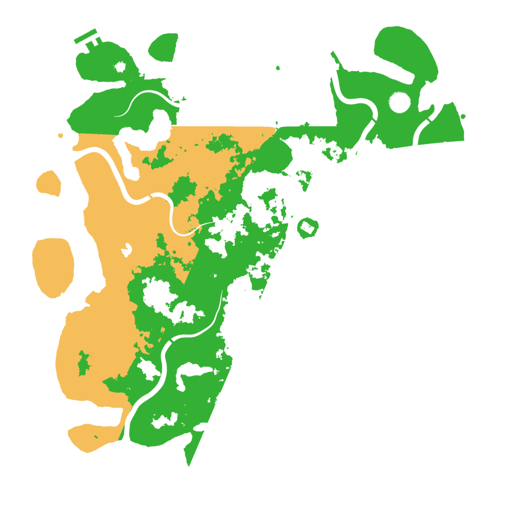 Biome Rust Map: Procedural Map, Size: 4200, Seed: 1475454
