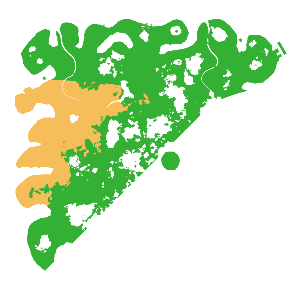 Biome Rust Map: Procedural Map, Size: 4277, Seed: 12335667