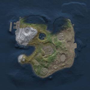 Thumbnail Rust Map: Procedural Map, Size: 2000, Seed: 352165132, 7 Monuments