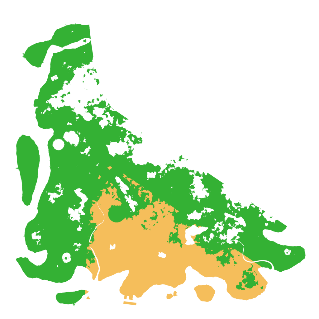 Biome Rust Map: Procedural Map, Size: 5000, Seed: 14121990