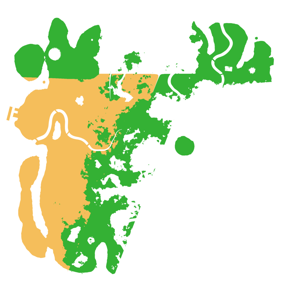 Biome Rust Map: Procedural Map, Size: 4250, Seed: 495492981
