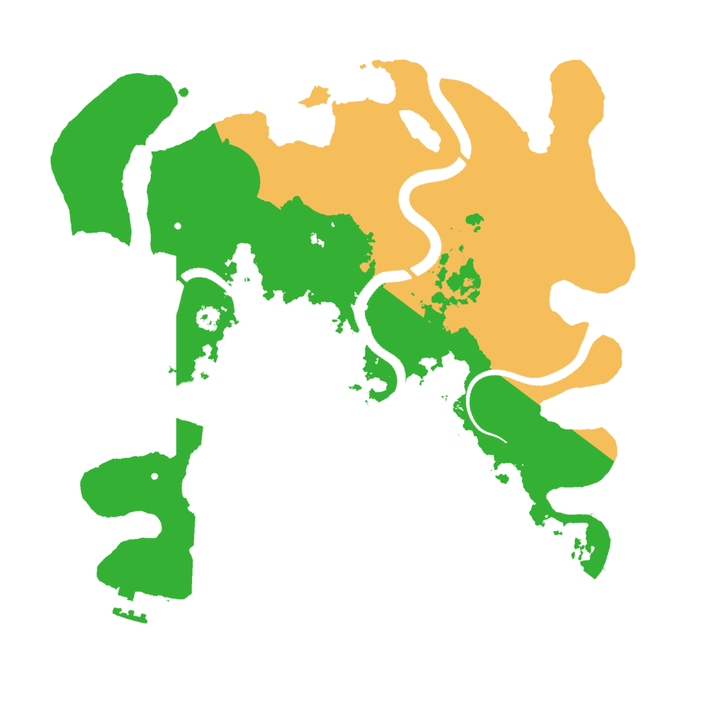 Biome Rust Map: Procedural Map, Size: 3000, Seed: 1635230892