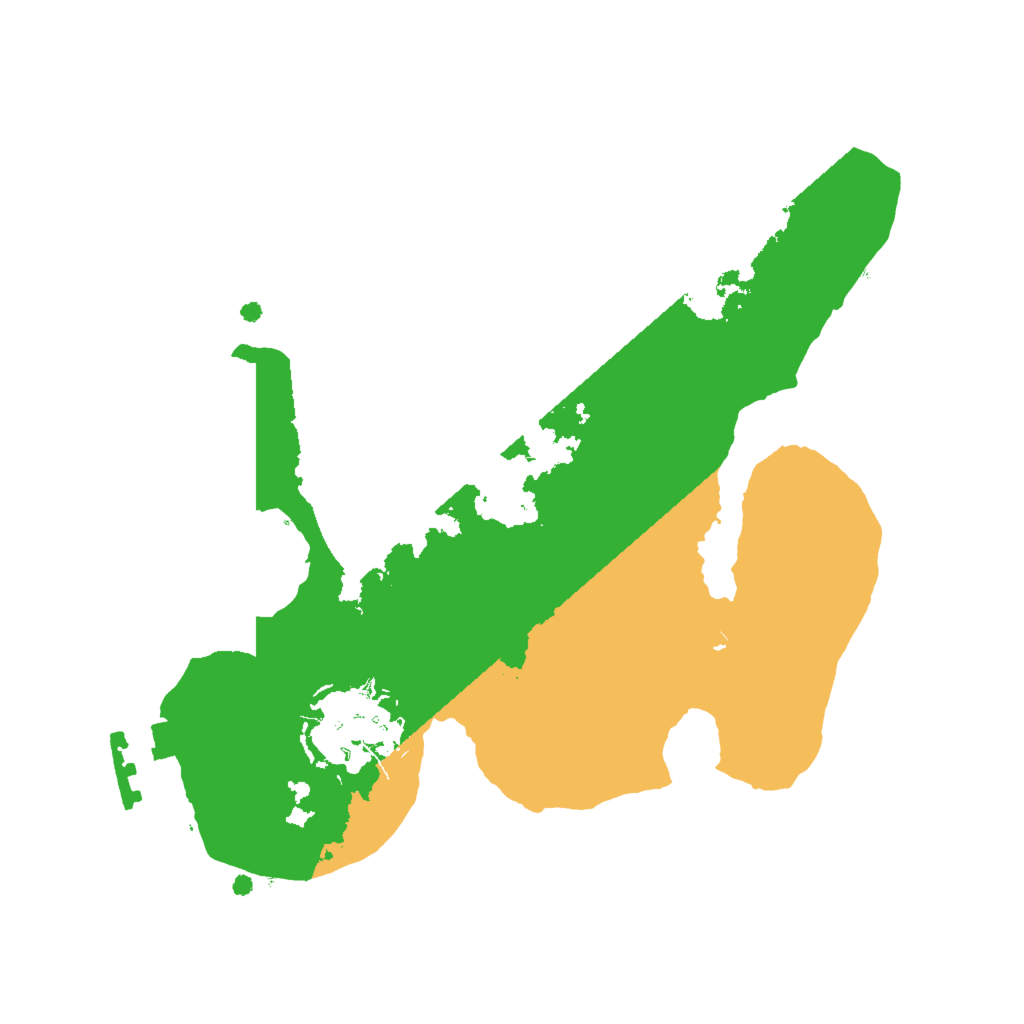 Biome Rust Map: Procedural Map, Size: 2000, Seed: 1466470345