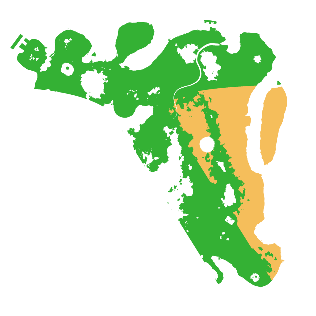 Biome Rust Map: Procedural Map, Size: 3750, Seed: 1871541533