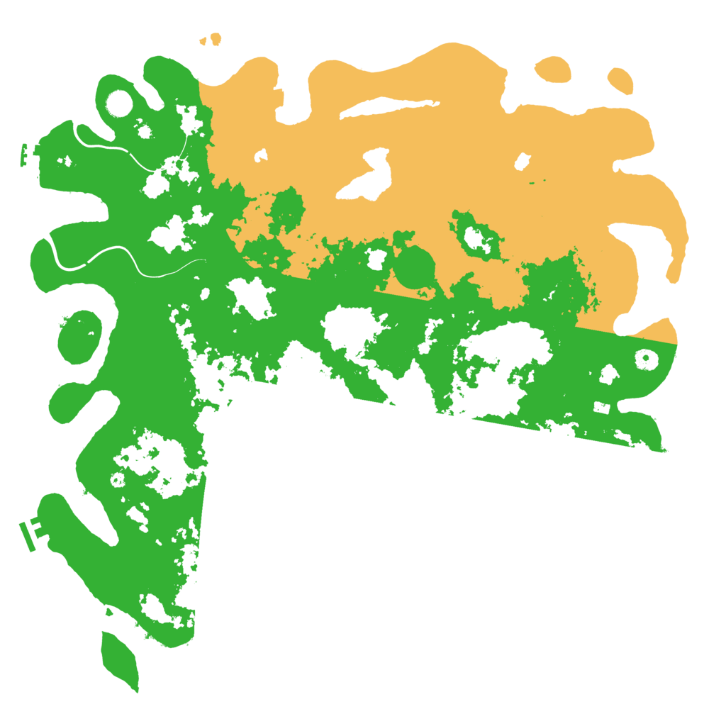 Biome Rust Map: Procedural Map, Size: 4800, Seed: 329751118