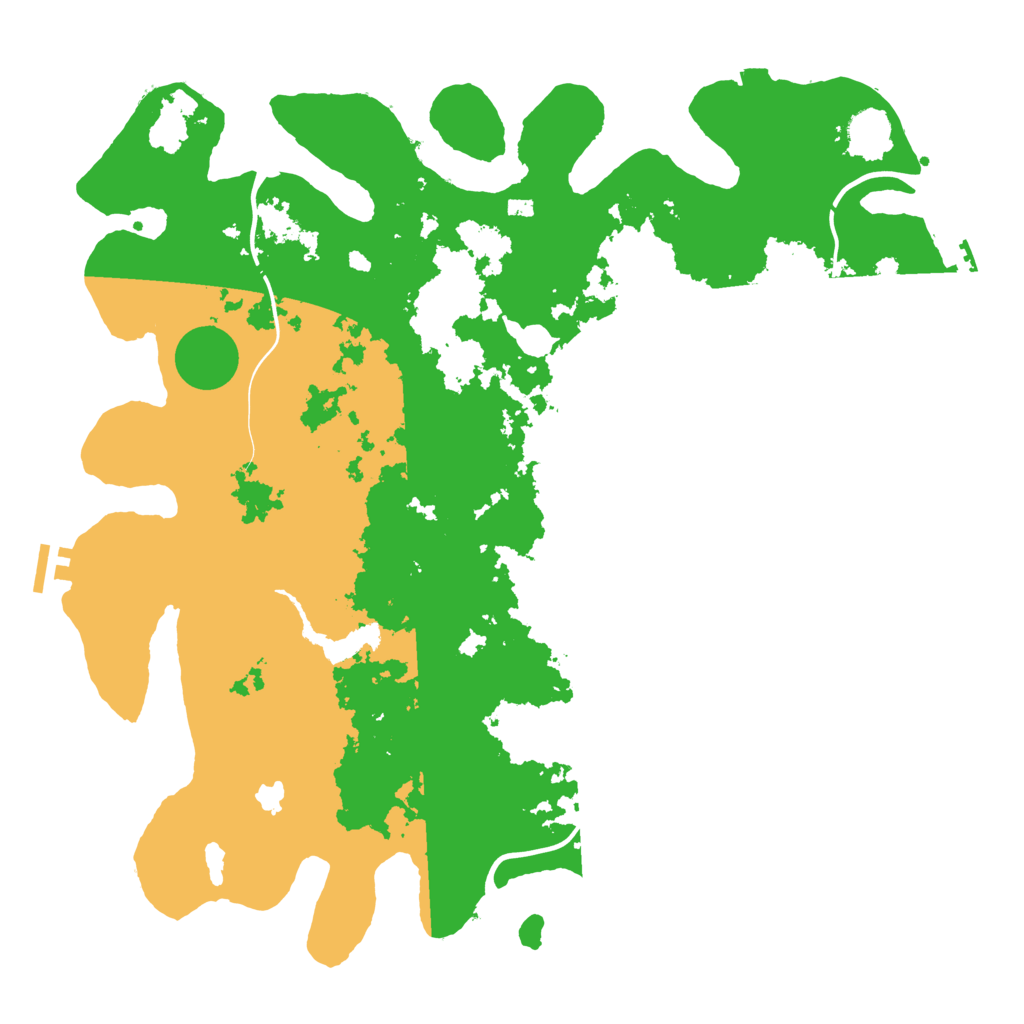 Biome Rust Map: Procedural Map, Size: 4250, Seed: 386873210