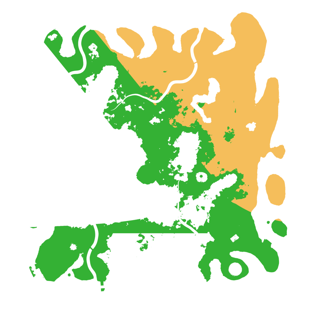 Biome Rust Map: Procedural Map, Size: 4250, Seed: 861