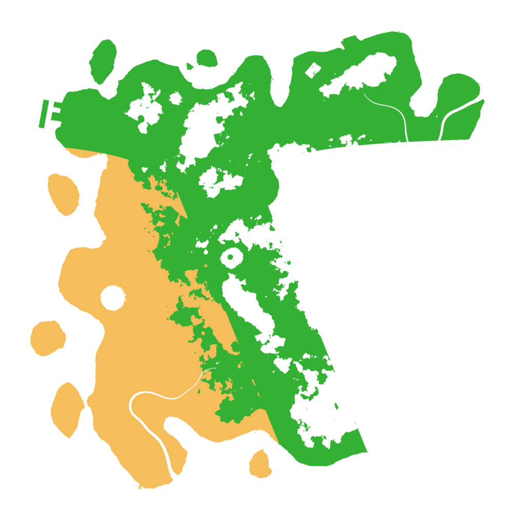 Biome Rust Map: Procedural Map, Size: 3750, Seed: 1739816877