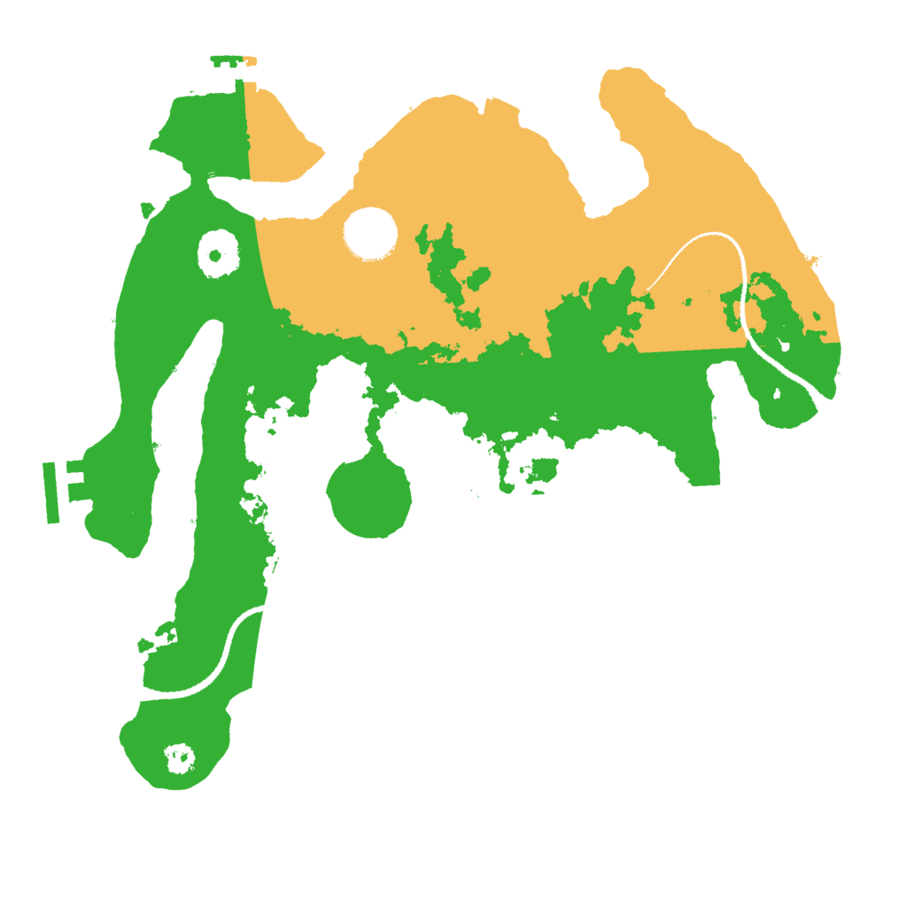 Biome Rust Map: Procedural Map, Size: 3000, Seed: 744006793