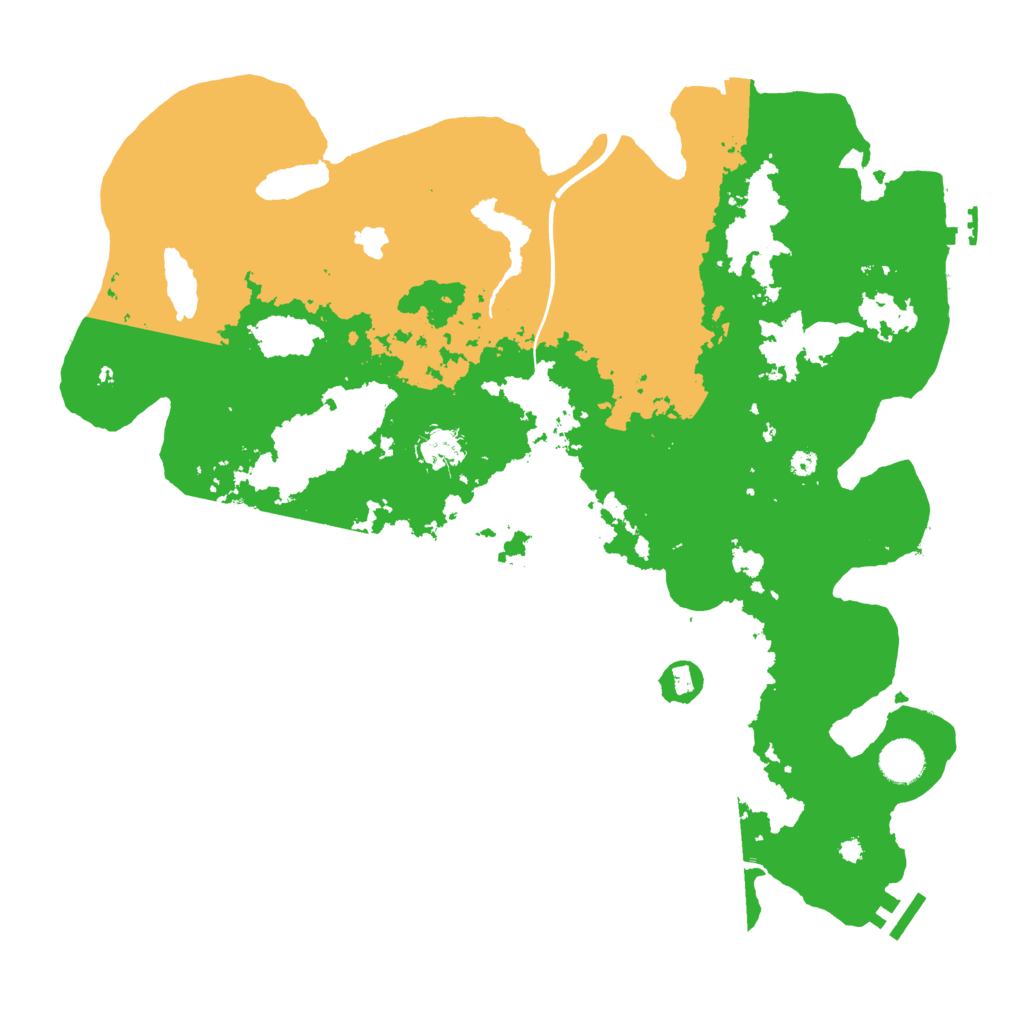 Biome Rust Map: Procedural Map, Size: 4000, Seed: 30122024