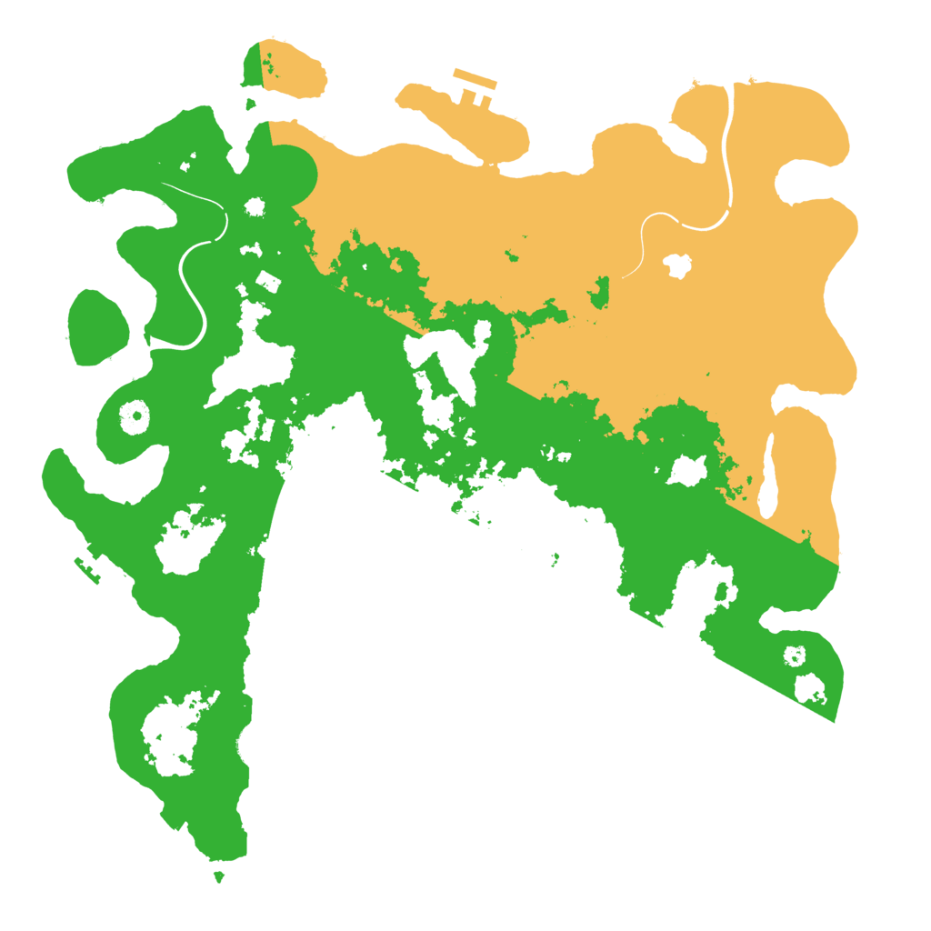 Biome Rust Map: Procedural Map, Size: 4250, Seed: 164913430